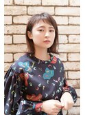 ヘアリゾート粋dua《新宿》黒田麻実子*ショートバング外ハネボブ