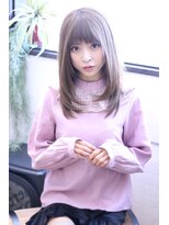 ニスル 町田店(NISURU)&nbsp;似合わせカット/大人ガーリー/ダークアッシュ/着物/町田/町田駅