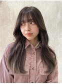 韓国ショコラベージュくびれヘア