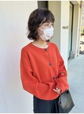 【デザインパーマ×ボブ】