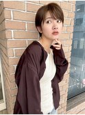 大人可愛いショート