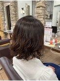 ～コテ巻き風パーマ～
