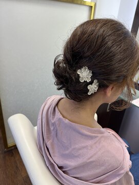 アムズヘアーファム お呼ばれセット♪ボブアップアレンジ