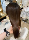 縮毛矯正 髪質改善 大人可愛い ロング 横浜