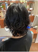 ウルフ×パーマ