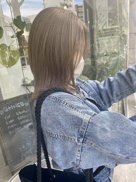 ヘアーデザイン アトリコ(Hair design attrico) ベージュ/カラー/ブリーチ