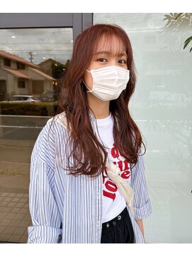 シンス(Since) ゆるっと気分な巻き髪 オレンジブラウン