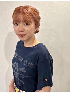 マリン(Marine) 20代30代オレンジカラーピレンジピンクカラー