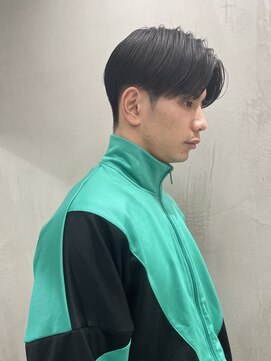 フィフス 栄(fifth) ニュアンスパーマセンターパート毛流れパーマ名古屋栄