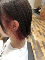 クラップス 杉田店(CLAPS)&nbsp;インナーカラーレッド