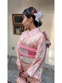 成人式ヘアアレンジ