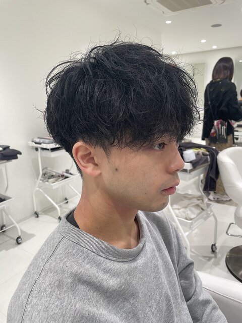 ☆お客様style☆マッシュショートパーマ