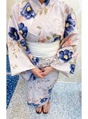 浴衣着付け＋ヘアセット