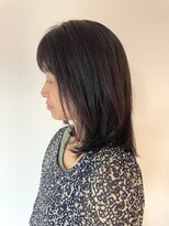 ソイクフ(SOY KUFU)&nbsp;20代30代40代◎ 魅力倍増カールセミディダークグレージュ