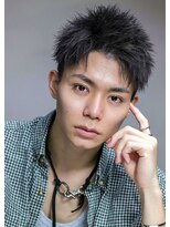 リップス レイ ギンザ(LIPPS Ray GINZA)&nbsp;ツイストアップバング！短髪パーマ！