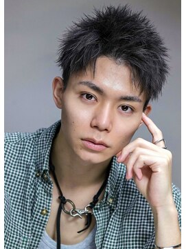 リップス レイ ギンザ(LIPPS Ray GINZA) ツイストアップバング！短髪パーマ！