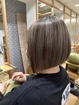 クラップス 京急富岡(CLAPS)&nbsp;ダブルカラーショートボブインナーカラーハイライトケアブリーチ