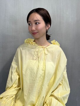 ラトリエ(L'Atelier) タイトヘアー/ヘアアレンジ／切りっぱなしボブ