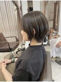 青森 八戸 ショートウルフ アッシュグレージュ 20代30代40代