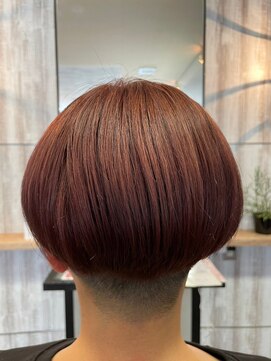 ヘアショップエヌアンドエー 久喜店(hairshop N&A) 大人かっこいい女子の刈り上げショート＋デザインカラー#2