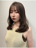 レイヤーカット/顔まわりカット/ダブルカラー[堺]