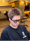 ～セットが簡単～金髪ショート