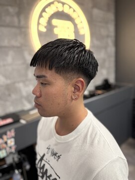 フランクスバーバーリベラルド 横浜(FRANK'S BARBER LIBERALD) MEN’S HAIR/クロップフェードスタイル　ST