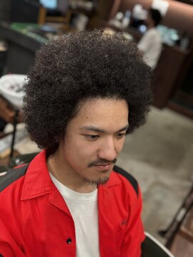 フォーコーナーズカットショップスリーセント 栄(FourCornersCutShop 3/cent) アフロ