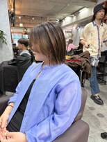 シールドヘアー 沖縄 新都心(C'LD Hair)&nbsp;那覇美容室/おもろまち美容室/切りっぱなしボブ/ヘイリーボブ