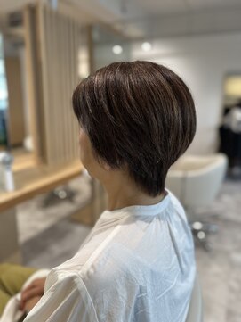 ソイクフ 四条大宮店(SOY-KUFU) レディース30代40代◎似合わせカットハイライトカラーショート