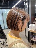 ミニボブタイトボブ丸みショートショートボブ(TO-52)