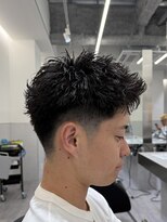 ビカムメンズヘアー 栄店(become men's hair)&nbsp;スパイキーショート/名古屋／栄