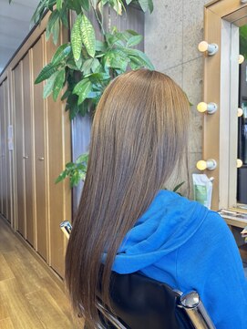 美容室 ココロ(Co Co Lo) 艶感ベージュロング