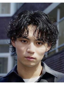 フィフス 原宿(fifth) 原宿シャドウパーマ波巻きスパイラルパーマラウンドマッシュ30代