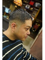 フォーコーナーズカットショップスリーセント 栄(FourCornersCutShop 3/cent)&nbsp;フェードショート