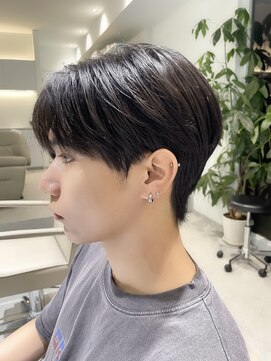 ノラ ウメダ(NORA UMEDA) シースルーマッシュ×ダウンパーマ