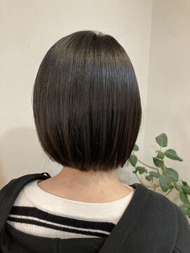 ヘアーフリーティー Hair freety 丸みシルエットの美髪ボブ縮毛矯正　＃袋井駅＃縮毛矯正