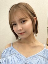 サンドイエナ 横浜店(sand yena)&nbsp;韓国風ぱつっとボブ