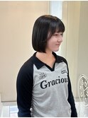 大人可愛い20代30代40代◎似合わせカットミニボブ顔周りカット
