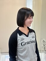 ソイクフ(SOY KUFU) 大人可愛い20代30代40代◎似合わせカットミニボブ顔周りカット