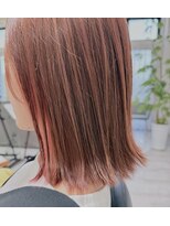 アンブレラ(umbrella)&nbsp;さりげない春先取り イヤリングカラー×ピンク艶カラー