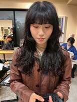 シム 千葉(sim)&nbsp;千葉駅/着物ヘア/大人ガーリー/ダークアッシュ/似合わせカット