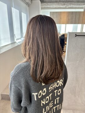 マッシュ チャヤマチ(MASHU chayamachi) 柔らか透明感カラー/ブリーチなし/ベージュ/大阪梅田