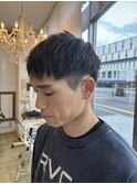 ツーブロックショート