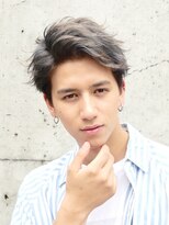 テン 心斎橋(tenn.) ツーブロックマッシュショートレイヤースパイキーショートヘア