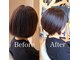 ソアンヘアー(SOAN hair)の写真/前・横・後ろ 360度どこから見ても綺麗なシルエットならSOANへ！一切妥協しない美しいスタイルが手に入る☆