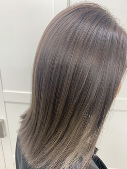 リッシュ 馬込沢店(RISHE)の写真/透明感・立体感のあるデザインカラーで理想の髪色に