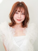 ラフィス ヘアー シーン 調布店(La fith hair scene) 【La fith】ゆるふわボブ×シースルーバング×ダブルカラー