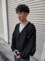 ハイセンス(HISENSE)&nbsp;メンズパーマツイストスパイラルメンズマッシュパーマ【GIA】