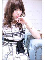 ホラン(HoLan)&nbsp;HoLan/spring☆スポンテニアスカールxPinkグレージュxうぶバング